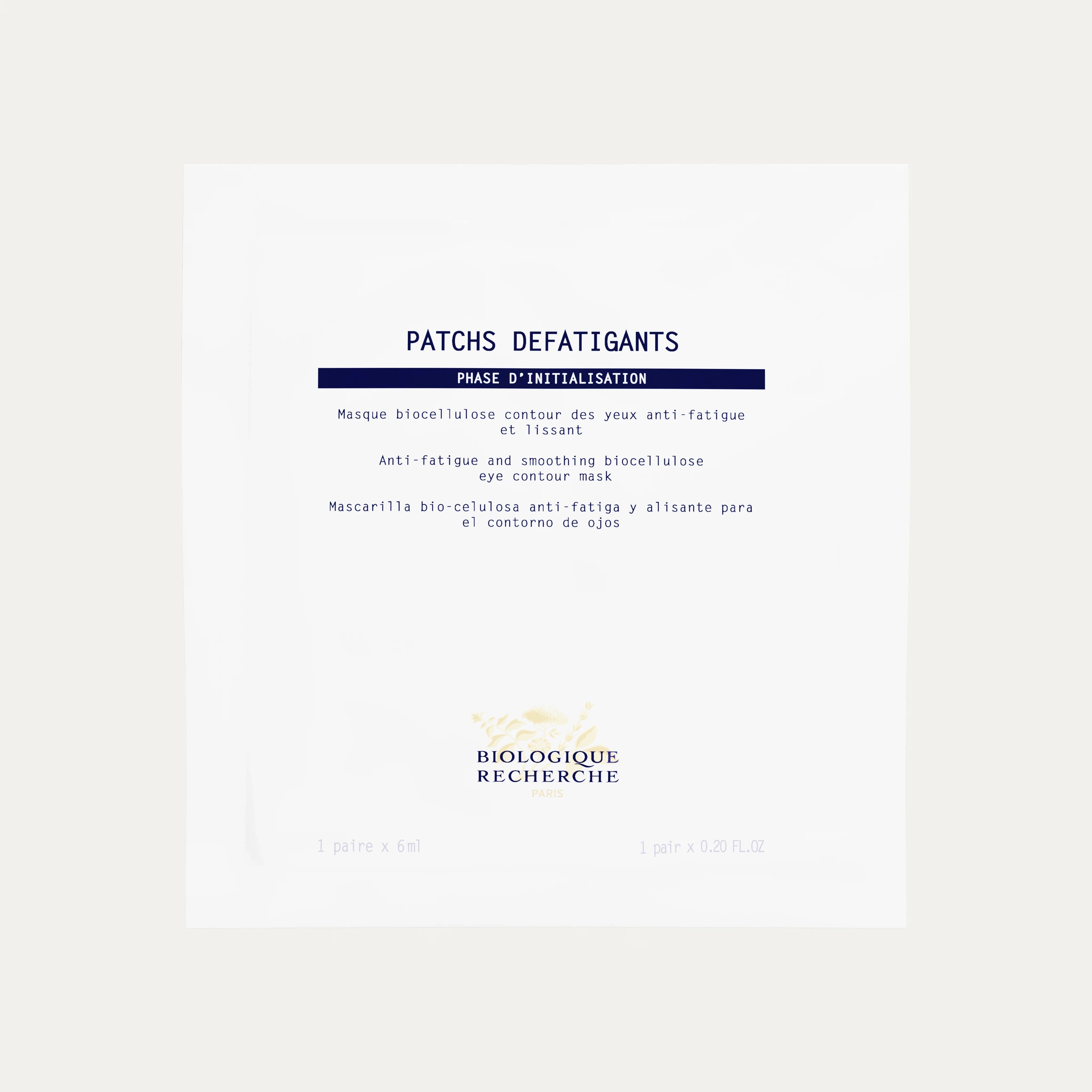 PATCHS DEFATIGANTS 1 SACHET