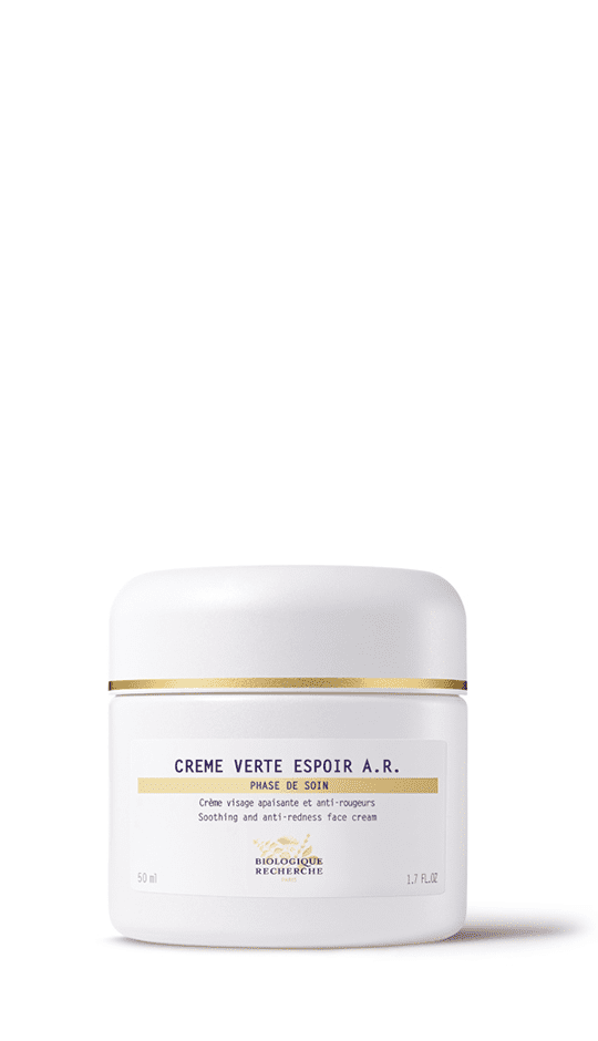 Crème Verte Espoir A.R., Máscara de biocelulose anti-ruga e suavizante para o rosto