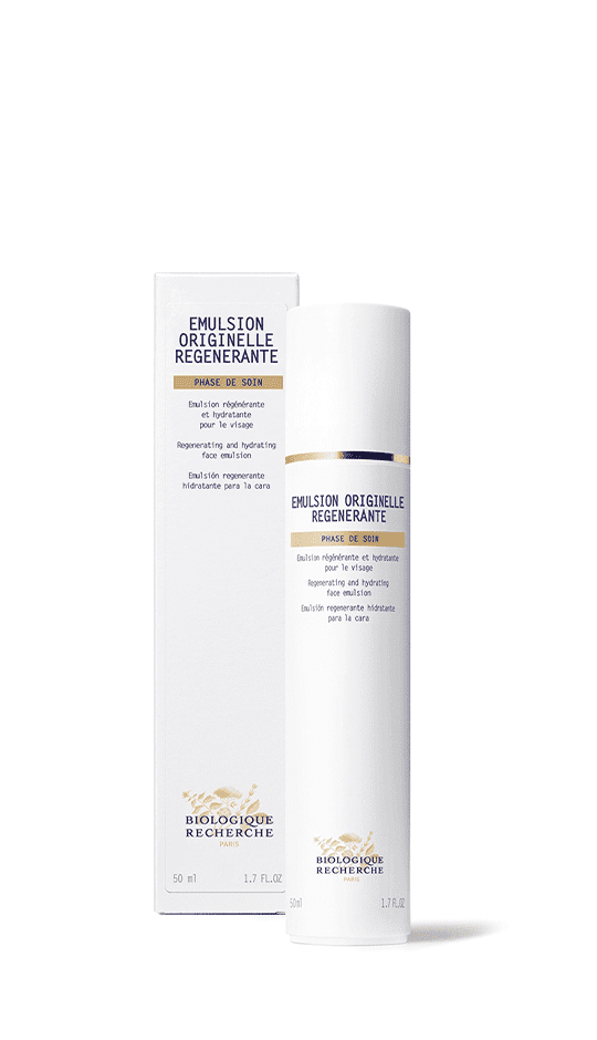 Emulsion Originelle Régénérante, Regenerating and moisturizing cream for the face