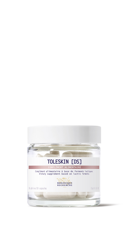 Toleskin [DS], مكمل غذائي يحتوي على خميرة لاكتيك